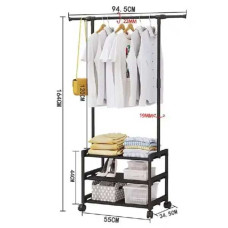 Гардеробна підлогова вішалка з полицею для взуття SINGLE- POLE SHOE and HAT RACK 107-2 Гардеробна підлогова вішалка з полицею для взуття SINGLE- POLE SHOE and HAT RACK 107-2