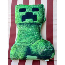 Реалістична 3Д подушка-іграшка Minecraft Кріпер 50 см плюшева Реалістична 3Д подушка-іграшка Minecraft Кріпер 50 см плюшева