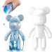 Набір для створення унікального ведмедика Creative Fluid Bear 23 см - Флюїд-арт зроби сам Набір для створення унікального ведмедика Creative Fluid Bear 23 см - Флюїд-арт зроби сам