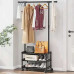 Вішалка-стійка для одягу та взуття підлогова SINGLE- POLE SHOE and HAT RACK 107-2