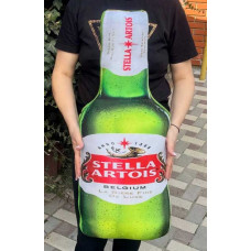 Оригінальна подушка-обіймашка 3D Пиво Stella Artois 75 см Оригінальна подушка-обіймашка 3D Пиво Stella Artois 75 см