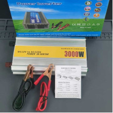 Інвертор 12-220В 3000Вт Power Inverter - Перетворювач напруги 12V в 220V