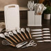 Набір кухонного приладдя 19 в 1 Kitchen Set білий — Всі кухонні прилади для дому