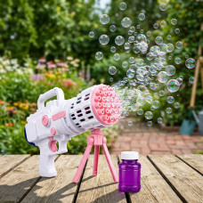 Пістолет для створення мильних бульбашок Bazooka Bubble Gun Пістолет для створення мильних бульбашок Bazooka Bubble Gun