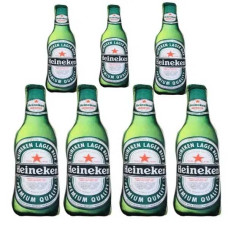 Об'ємна 3D подушка-обіймашка Пиво Heineken 70х25 см 7238 Об'ємна 3D подушка-обіймашка Пиво Heineken 70х25 см 7238