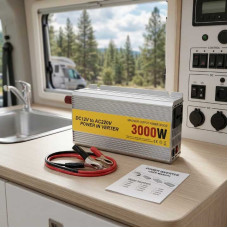 Перетворювач авто 12V-220V 3000W Power Inverter — Автомобільний інвертор 12-220В 3000 Вт для акумулятора Перетворювач авто 12V-220V 3000W Power Inverter — Автомобільний інвертор 12-220В 3000 Вт для акумулятора