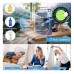 Портативний настільний вентилятор-зволожувач 3в1 FAN (600 мл, USB, 10W)
