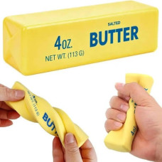 Сквіш-антистрес ароматизований 13 см Butter Squishy «Вершкове масло» (Жовтий) Сквіш-антистрес ароматизований 13 см Butter Squishy «Вершкове масло» (Жовтий)