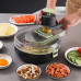Багатофункціональний подрібнювач Vegetable Cutter з регульованими лезами 10123 Багатофункціональний подрібнювач Vegetable Cutter з регульованими лезами 10123