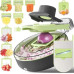 Безпечна овочерізка-мультислайсер із захисною рукавичкою Vegetable Cutter 10123 Безпечна овочерізка-мультислайсер із захисною рукавичкою Vegetable Cutter 10123