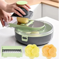 Багатофункціональний подрібнювач Vegetable Cutter з регульованими лезами 10123 Багатофункціональний подрібнювач Vegetable Cutter з регульованими лезами 10123