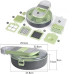 Безпечна овочерізка-мультислайсер із захисною рукавичкою Vegetable Cutter 10123 Безпечна овочерізка-мультислайсер із захисною рукавичкою Vegetable Cutter 10123