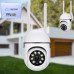 Вулична поворотна Wi-Fi камера відеоспостереження 3Мп IP66 (Біла) Вулична поворотна Wi-Fi камера відеоспостереження 3Мп IP66 (Біла)