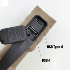 Ліхтар з USB зарядкою та магнітом, Світильник для кемпінгу та туризму, Лампа арт. 714925 Ліхтар з USB зарядкою та магнітом, Світильник для кемпінгу та туризму, Лампа арт. 714925