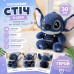 М'яка іграшка Stitch / Стіч в одязі 30 см синій — Плюшевий персонаж у подарунок М'яка іграшка Stitch / Стіч в одязі 30 см синій — Плюшевий персонаж у подарунок