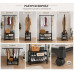 Вішалка-стійка для одягу та взуття підлогова SINGLE- POLE SHOE and HAT RACK 107-2