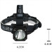 Налобний ліхтарик HeadLamp 50039, що перезаряджається — Потужний LED ліхтар на лоб Налобний ліхтарик HeadLamp 50039, що перезаряджається — Потужний LED ліхтар на лоб