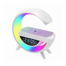 Смарт лампа з бездротовою зарядкою, Bluetooth колонка для спальні, RGB-нічник арт. 815249 Смарт лампа з бездротовою зарядкою, Bluetooth колонка для спальні, RGB-нічник арт. 815249