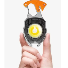 LED ліхтарик з USB-зарядкою, кишеньковий мультитул для туризму та EDC, брелок-світильник мод. 8472910 LED ліхтарик з USB-зарядкою, кишеньковий мультитул для туризму та EDC, брелок-світильник мод. 8472910