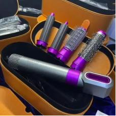 Мультистайлер, Фен-щітка з 5 насадками, Прилад для укладання волосся мод. 7651109 Мультистайлер, Фен-щітка з 5 насадками, Прилад для укладання волосся мод. 7651109