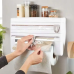 Настінний диспенсер, органайзер з різаком 4в1, тримач для фольги, плівки, рушників мод. 7491032