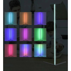 Кутовий торшер для кімнати та вітальні, підлоговий світильник з RGB підсвіткою, світлодіодна лампа мод. 8472910 Кутовий торшер для кімнати та вітальні, підлоговий світильник з RGB підсвіткою, світлодіодна лампа мод. 8472910