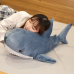 Плюшева акула, іграшка-обіймашка з 100 см, велика подушка для сну та декору мод. 5831942 Плюшева акула, іграшка-обіймашка з 100 см, велика подушка для сну та декору мод. 5831942