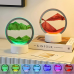 3D лампа-нічник для декору спальні, Світильник пісочний годинник з RGB LED-підсвічуванням, Антистрес картина мод. 8410293 3D лампа-нічник для декору спальні, Світильник пісочний годинник з RGB LED-підсвічуванням, Антистрес картина мод. 8410293