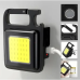 Ліхтар-брелок для кемпінгу, міні-світильник з карабіном і магнітом, портативний освітлювач мод. 7815204