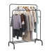 Стійка для одягу для гардеробу, підлогова вішалка з полицею для взуття, органайзер мод. 8461025